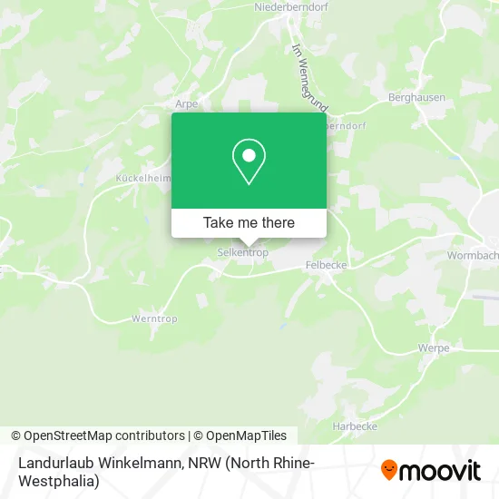 Карта Landurlaub Winkelmann