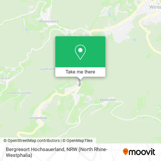 Карта Bergresort Hochsauerland