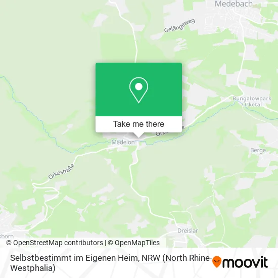 Карта Selbstbestimmt im Eigenen Heim