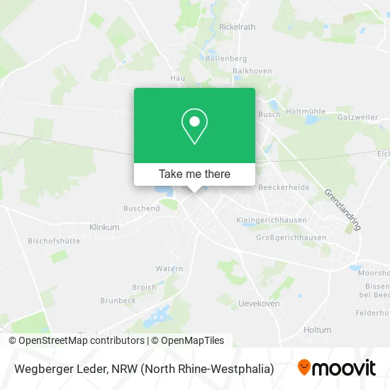 Карта Wegberger Leder