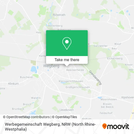 Werbegemeinschaft Wegberg map