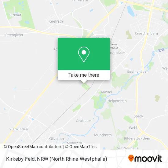 Карта Kirkeby-Feld
