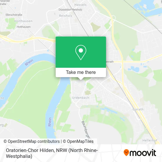 Oratorien-Chor Hilden map