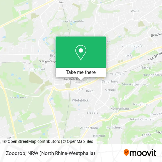 Карта Zoodrop