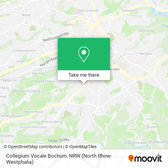 Карта Collegium Vocale Bochum