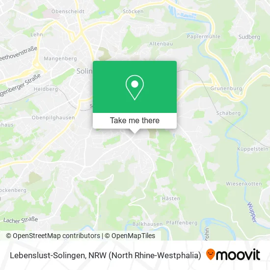 Карта Lebenslust-Solingen