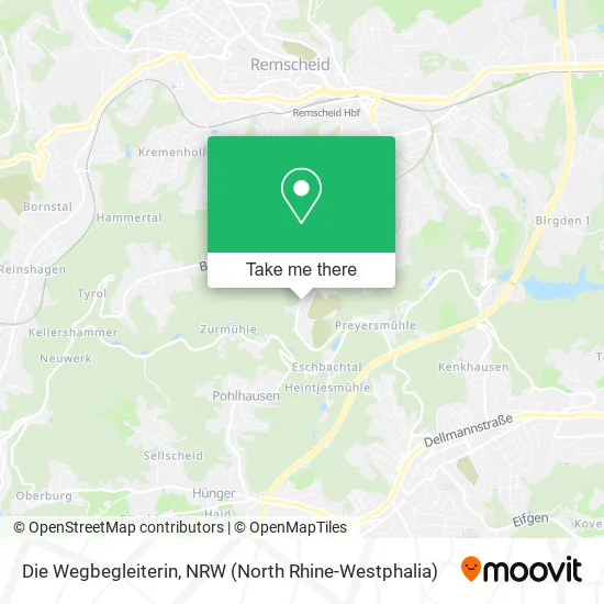 Карта Die Wegbegleiterin