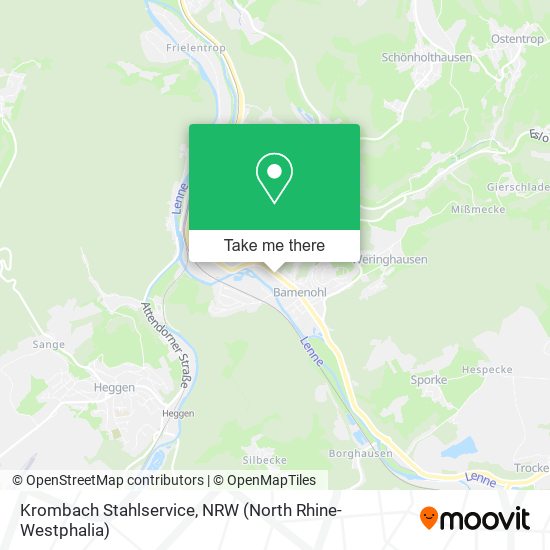 Krombach Stahlservice map
