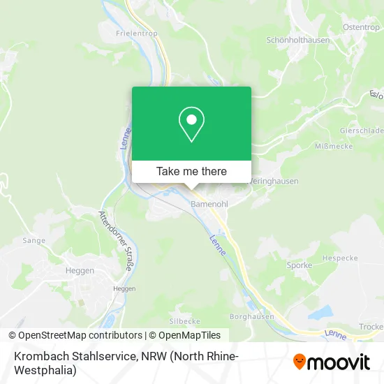 Карта Krombach Stahlservice