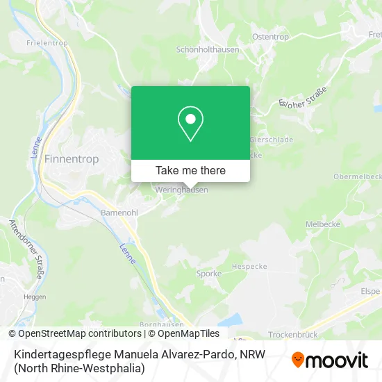 Карта Kindertagespflege Manuela Alvarez-Pardo