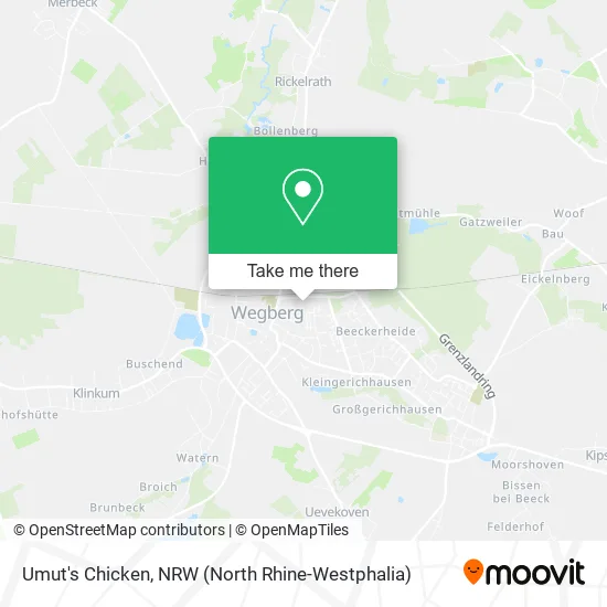 Карта Umut's Chicken