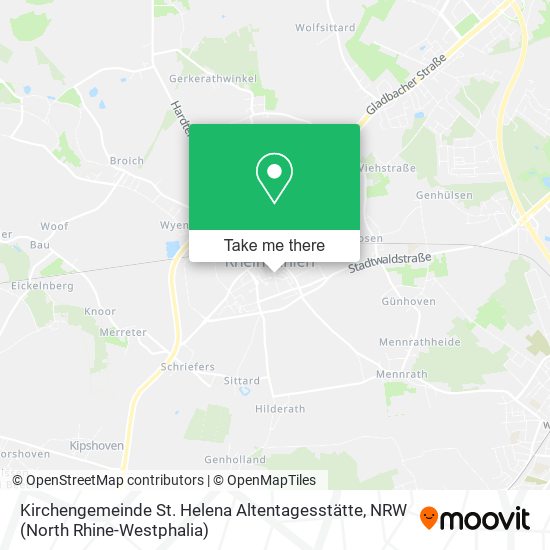 Kirchengemeinde St. Helena Altentagesstätte map