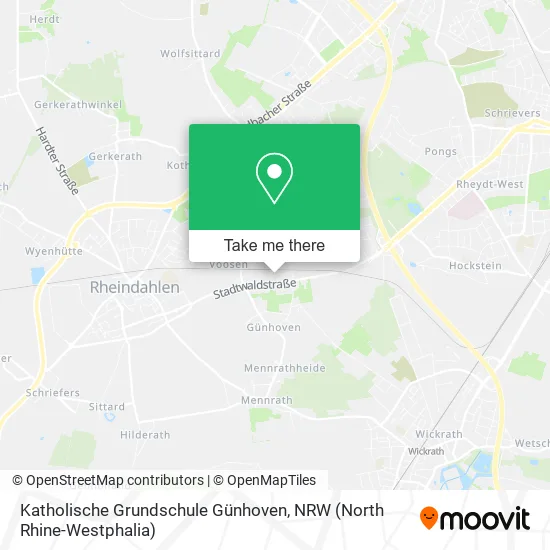 Карта Katholische Grundschule Günhoven