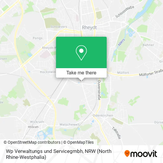 Карта Wp Verwaltungs und Servicegmbh