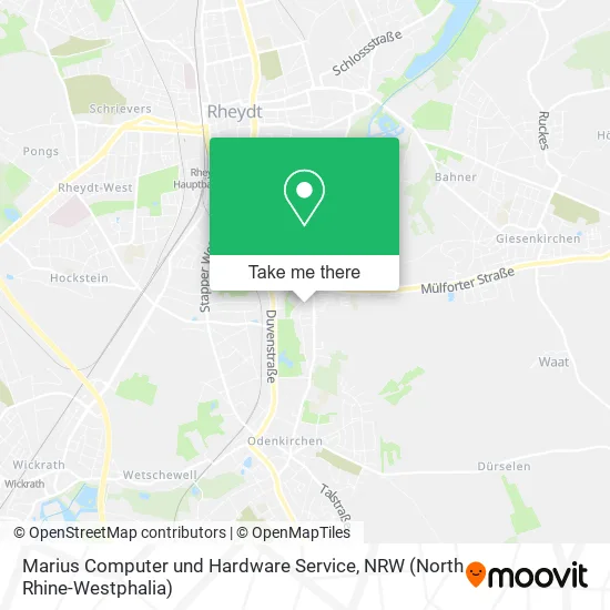 Карта Marius Computer und Hardware Service