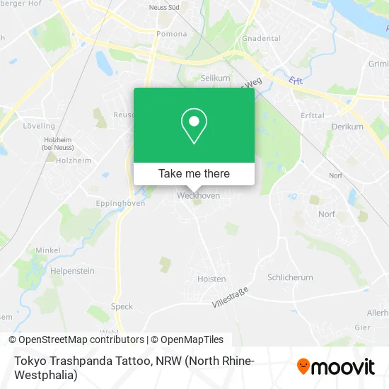 Карта Tokyo Trashpanda Tattoo