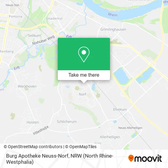 Карта Burg Apotheke Neuss-Norf