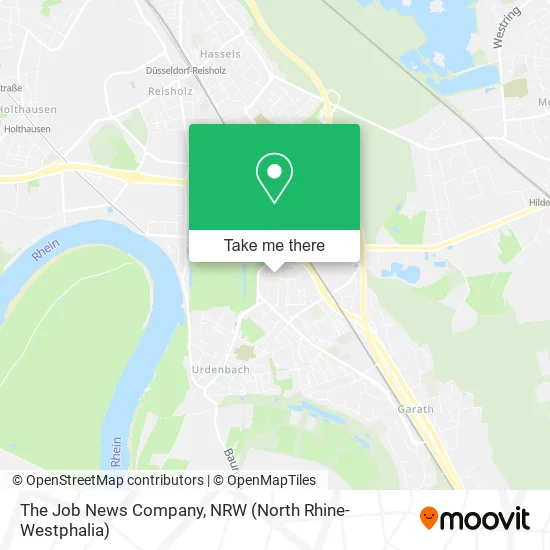 Карта The Job News Company