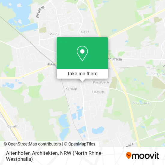 Altenhofen Architekten map