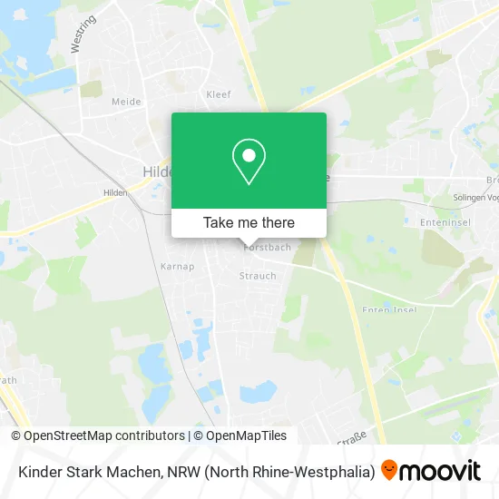 Карта Kinder Stark Machen