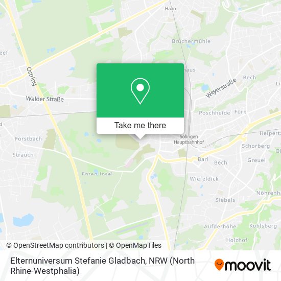 Elternuniversum Stefanie Gladbach map