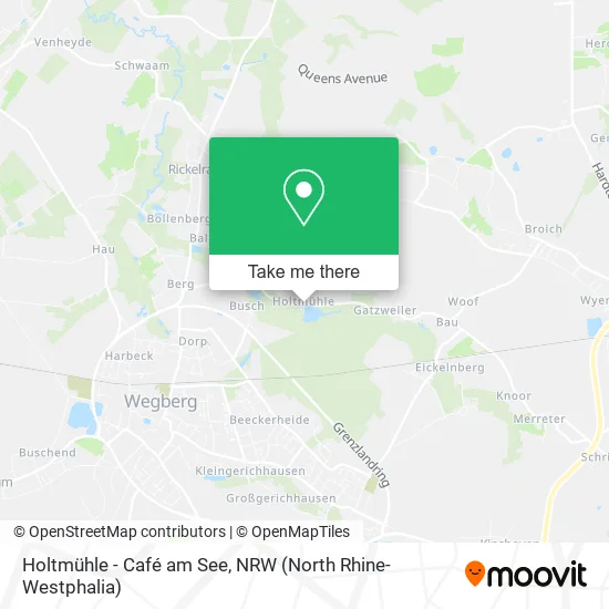 Карта Holtmühle - Café am See