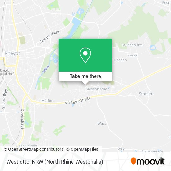 Westlotto map