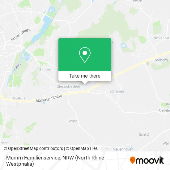 Карта Mumm Familienservice