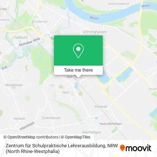 Карта Zentrum für Schulpraktische Lehrerausbildung