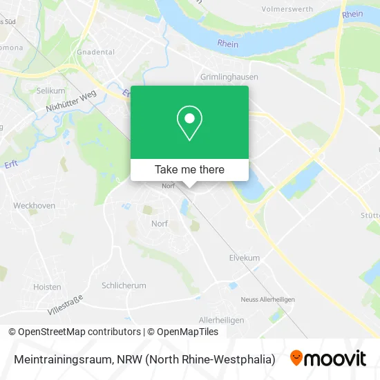 Карта Meintrainingsraum