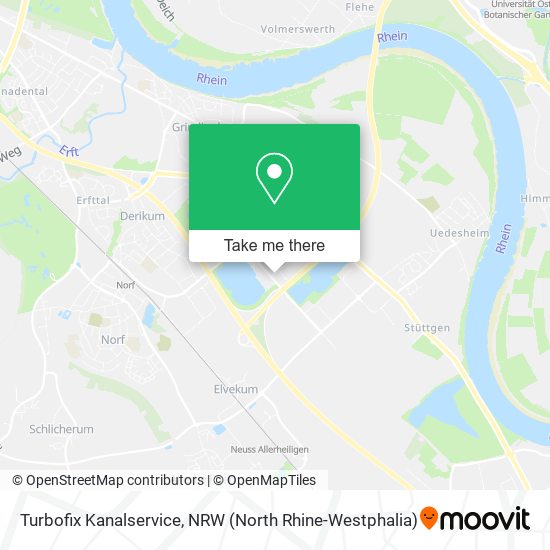 Turbofix Kanalservice map