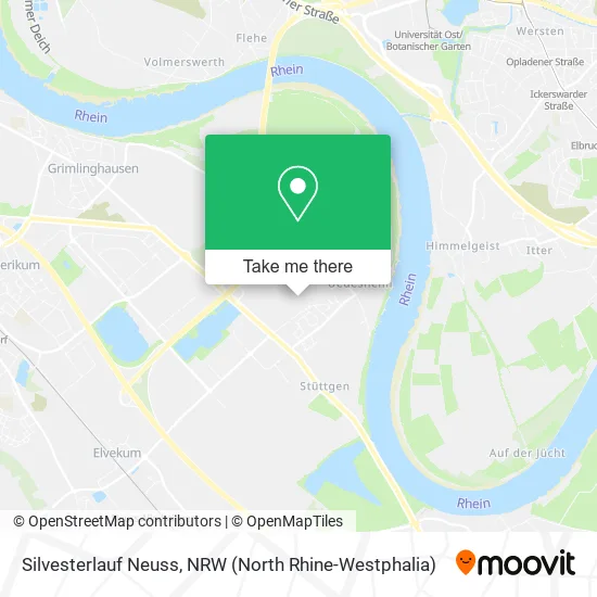 Карта Silvesterlauf Neuss