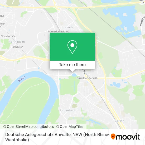 Карта Deutsche Anlegerschutz Anwälte