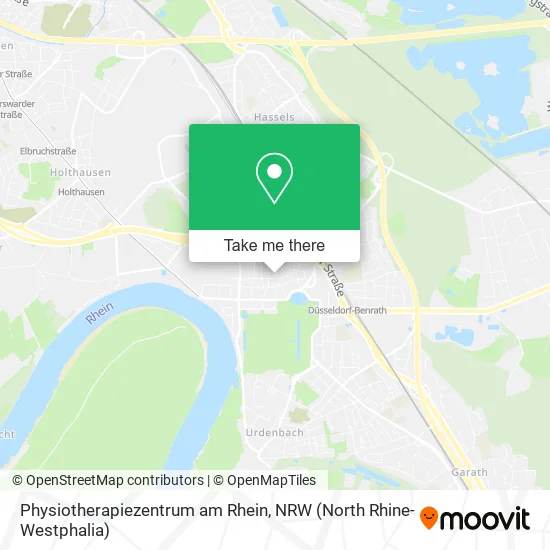 Карта Physiotherapiezentrum am Rhein