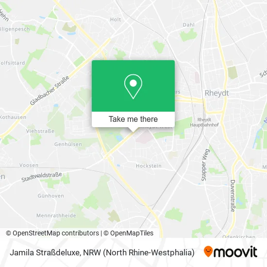 Карта Jamila Straßdeluxe