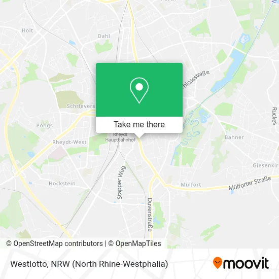 Westlotto map