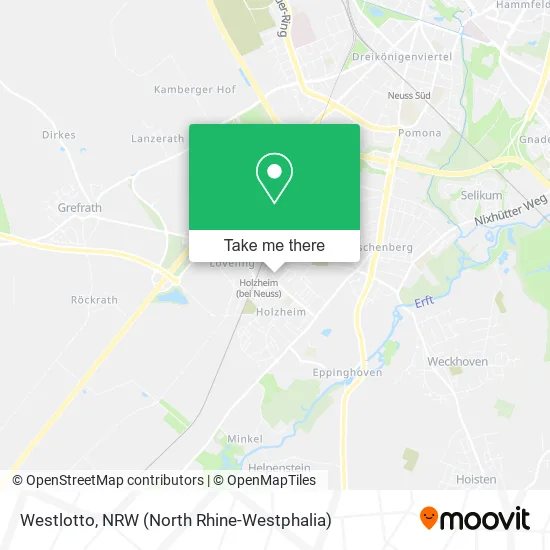 Westlotto map