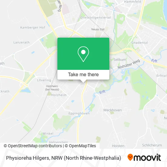 Карта Physioreha Hilgers