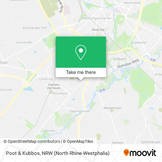 Карта Poot & Kubbos