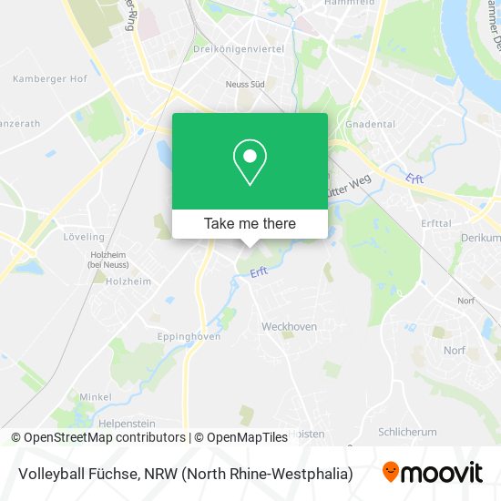 Volleyball Füchse map