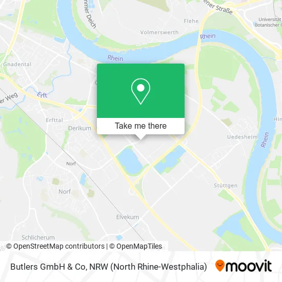 Butlers GmbH & Co map