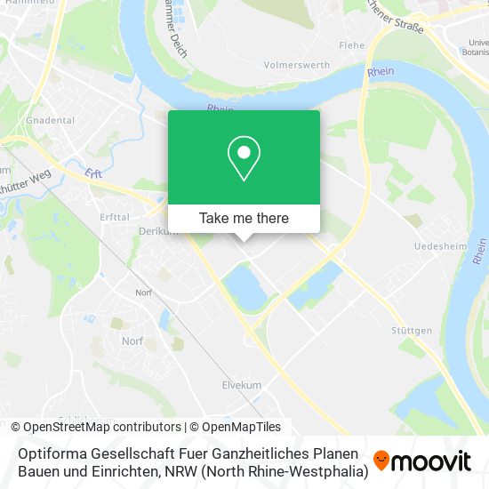 Optiforma Gesellschaft Fuer Ganzheitliches Planen Bauen und Einrichten map