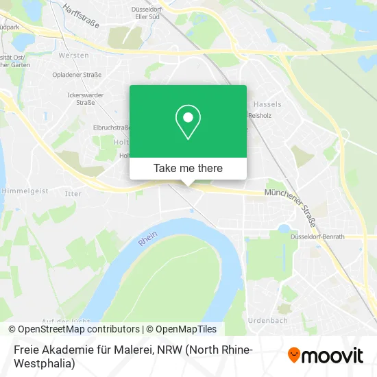 Карта Freie Akademie für Malerei