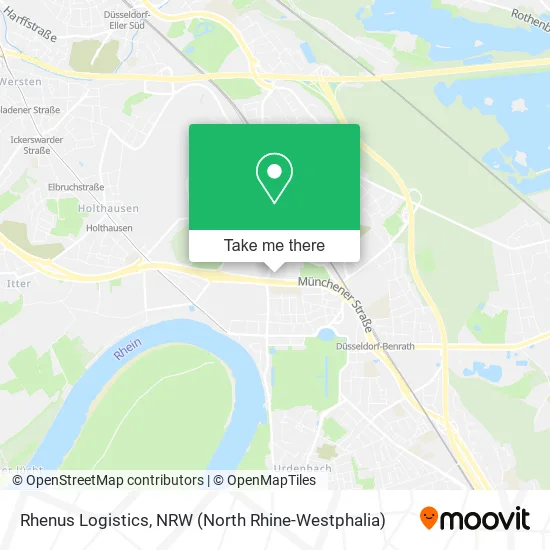 Карта Rhenus Logistics