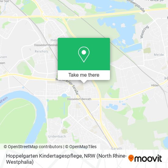 Hoppelgarten Kindertagespflege map