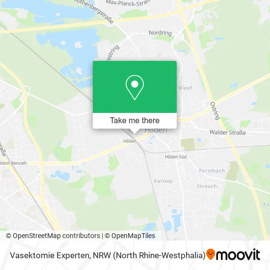 Карта Vasektomie Experten