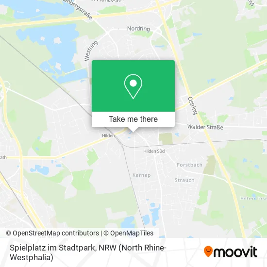 Карта Spielplatz im Stadtpark