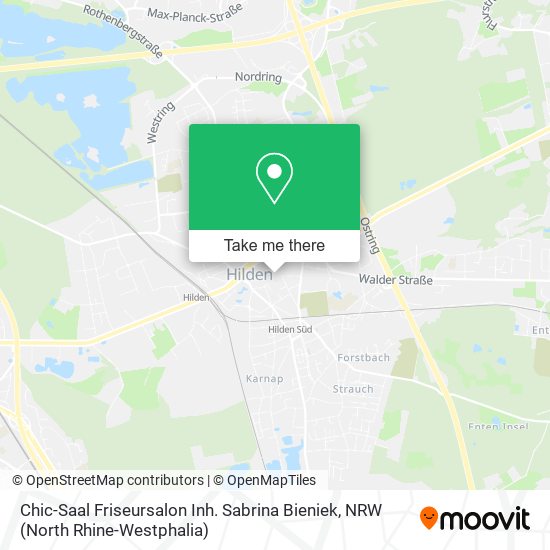 Chic-Saal Friseursalon Inh. Sabrina Bieniek map
