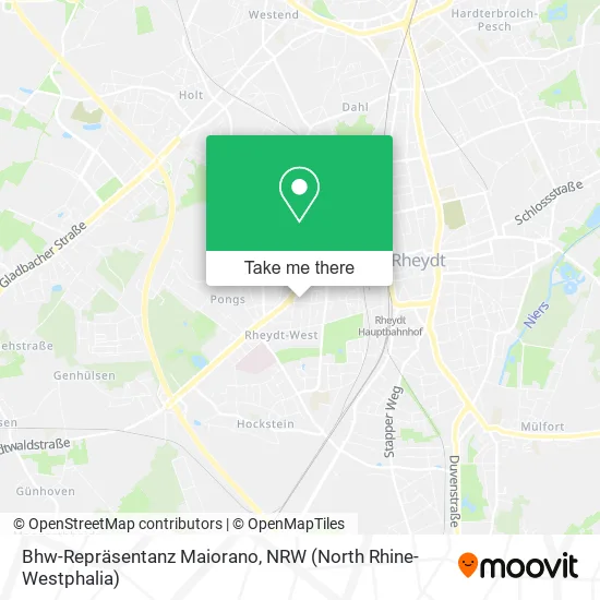 Карта Bhw-Repräsentanz Maiorano