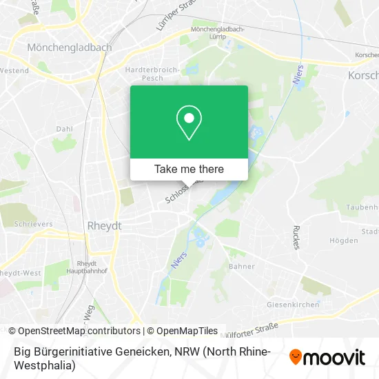 Карта Big Bürgerinitiative Geneicken